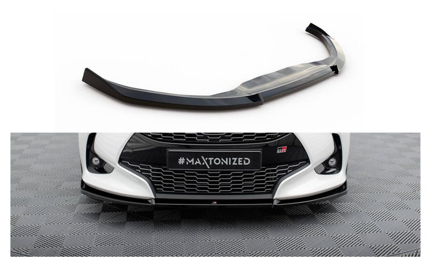 Splitter Toyota Yaris IV przód v.3 Gloss Black