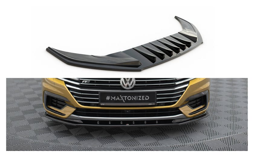 Splitter Volkswagen Arteon R-Line przód v.3 Gloss Black