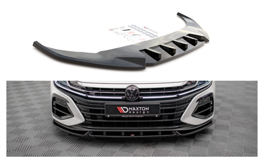 Splitter Volkswagen Arteon R przód v.2 Gloss Black