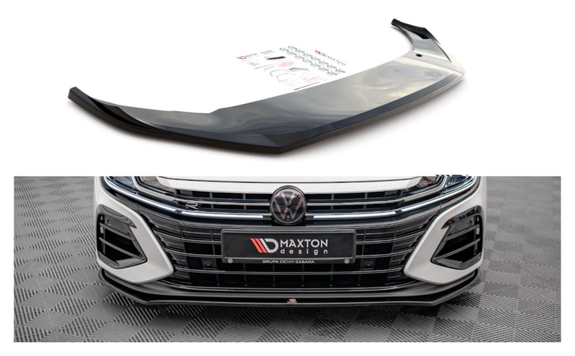 Splitter Volkswagen Arteon R przód v.3 Gloss Black