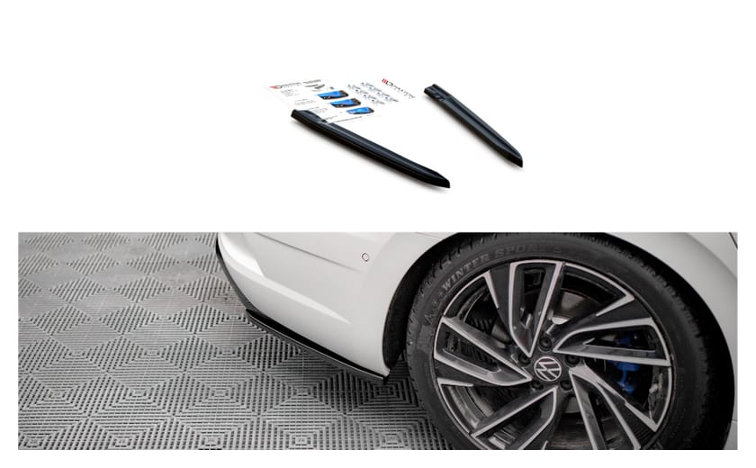 Splitter Volkswagen Arteon R Tył Boczne Gloss Black