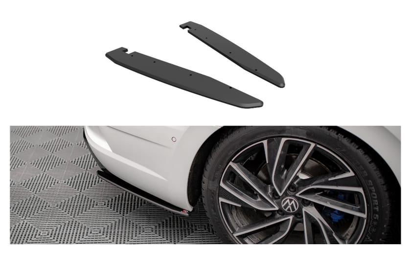 Splitter Volkswagen Arteon R Tył Boczne Street Pro Black-Red