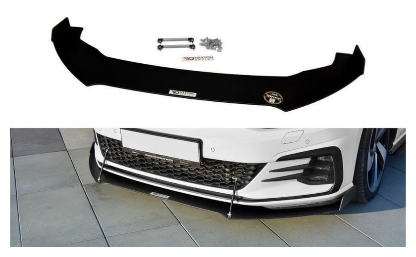 Splitter Volkswagen Golf 7 Facelift GTI przód Racing v.2