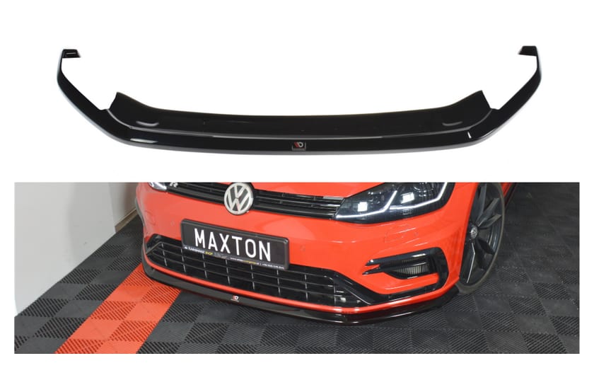 Splitter Volkswagen Golf 7 Facelift R przód v.6 Gloss Black