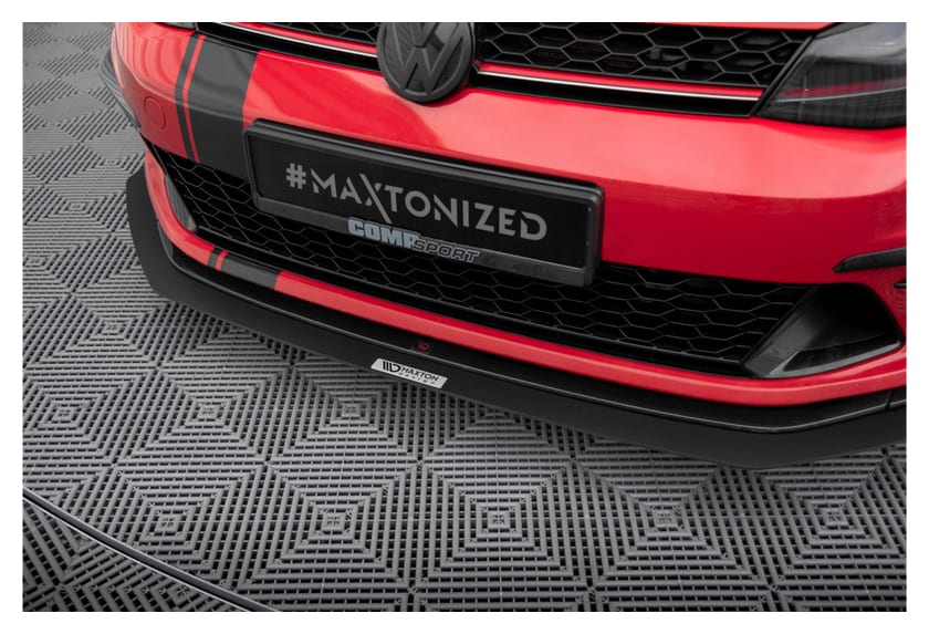 Splitter Volkswagen Golf 7 GTI CLUBSPORT przód Racing