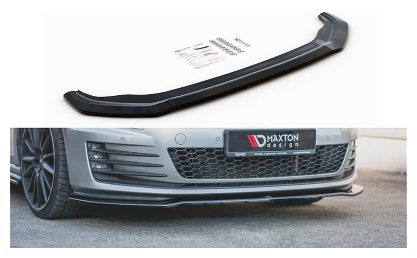 Splitter Volkswagen Golf 7 GTI przód v.2 Gloss Black