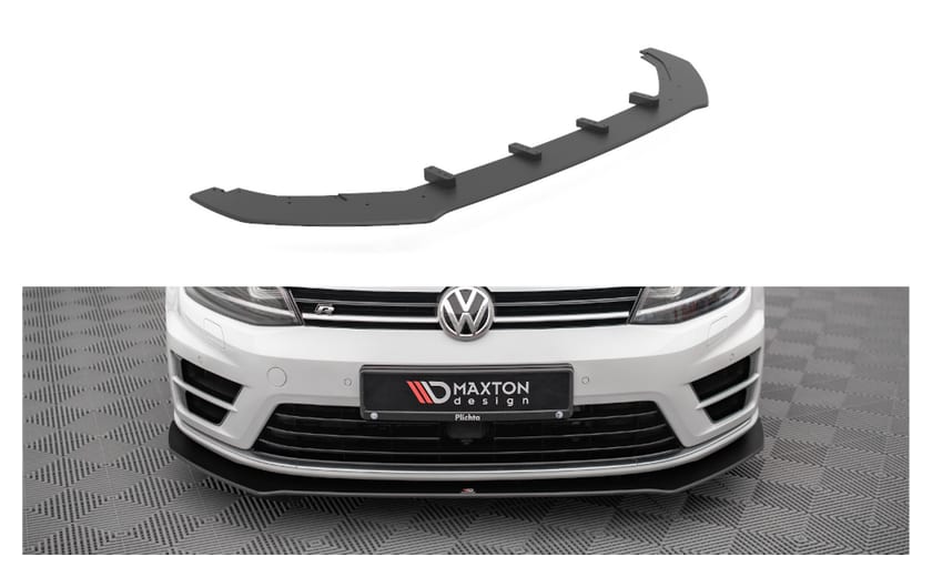 Splitter Volkswagen Golf 7 R Przód Pro Black-Red