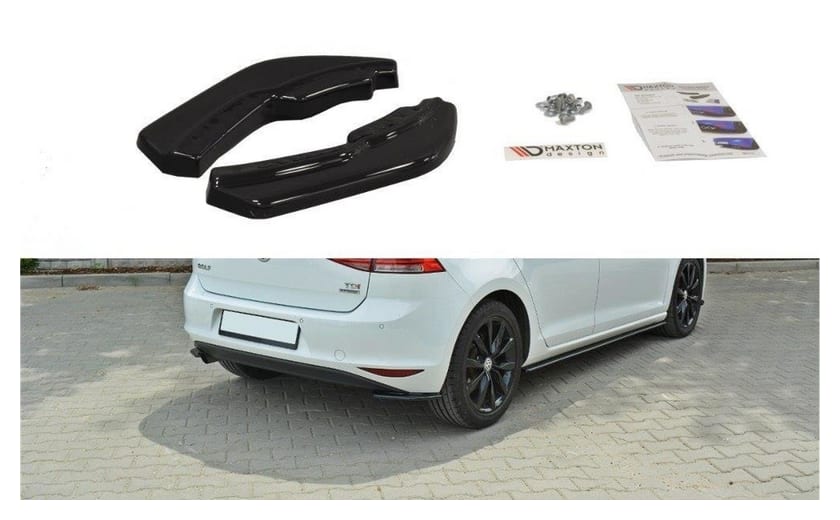 Splitter Volkswagen Golf 7 Tył Gloss Black