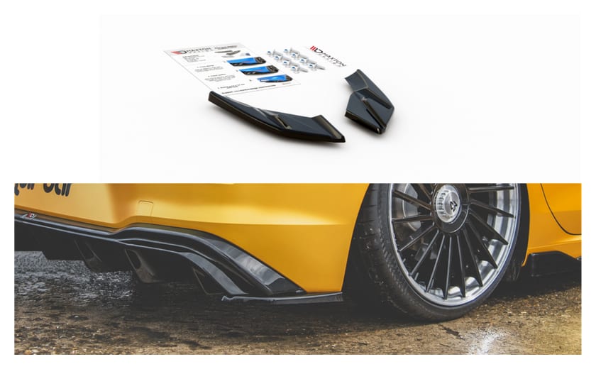 Splitter Volkswagen Golf 8 Tył Boczne Gloss Black
