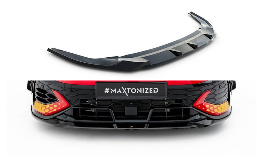 Splitter Volkswagen Golf GTI Clubsport Mk8 Facelift Przód v.1
