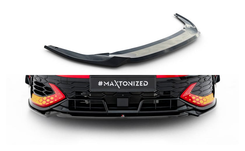 Splitter Volkswagen Golf GTI Clubsport Mk8 Facelift Przód v.4