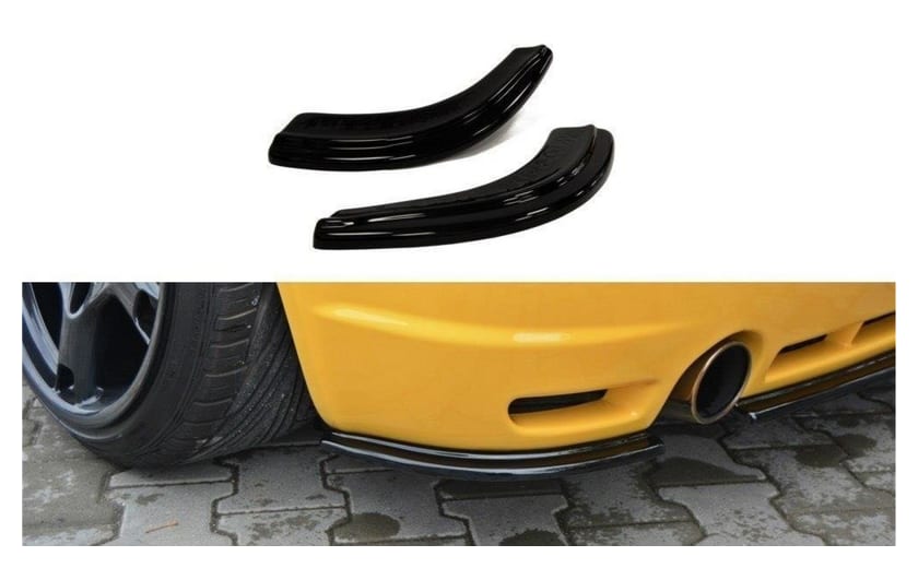 Splitter Volkswagen Golf IV R32 Tył Boczne Gloss Black