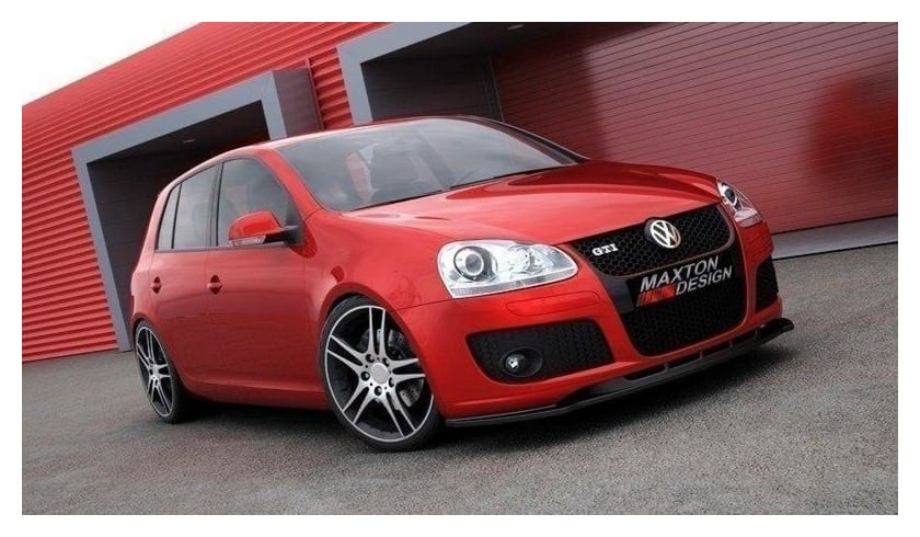 Splitter Volkswagen Golf V GTI przód Gloss Black