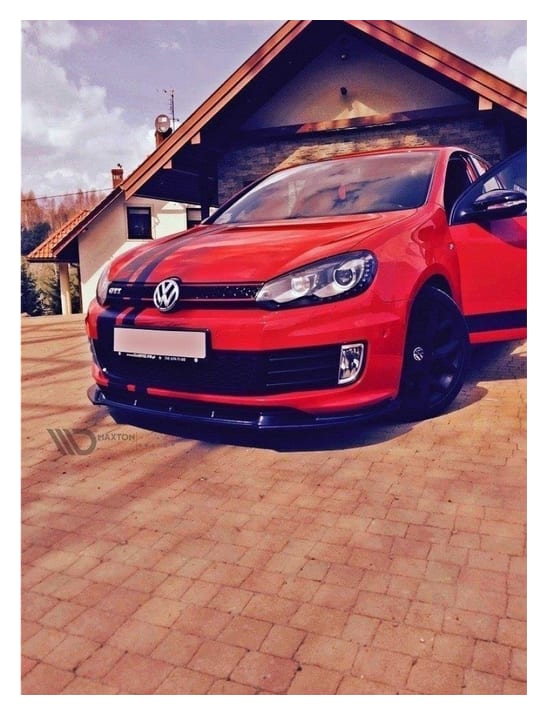 Splitter Volkswagen Golf VI GTI 35th przód Gloss Black