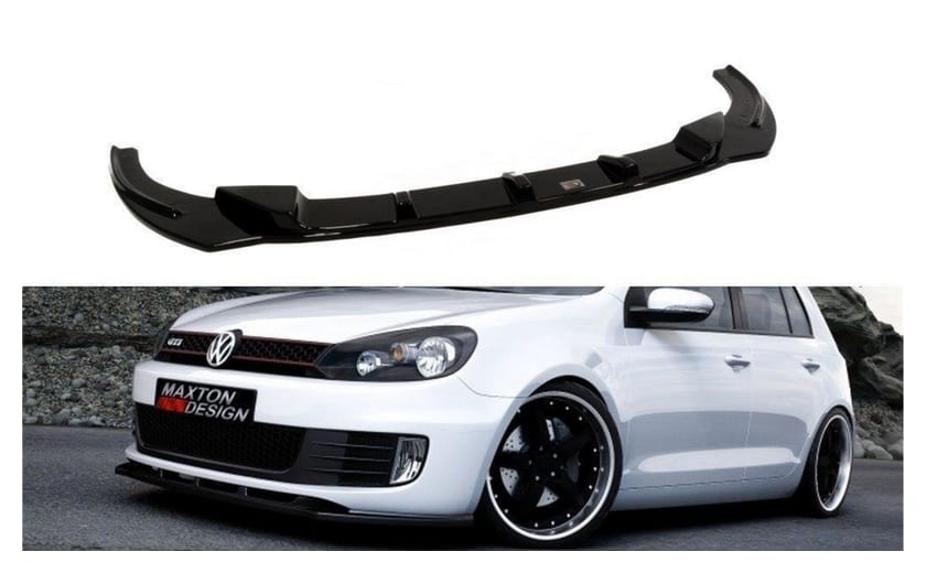 Splitter Volkswagen Golf VI GTI przód Gloss Black