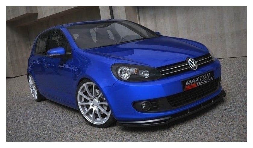 Splitter Volkswagen Golf VI przód Gloss Black