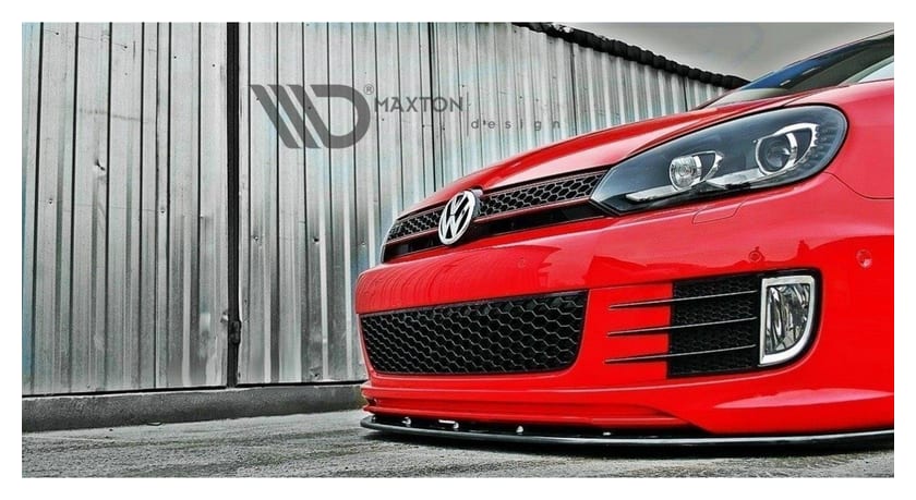Splitter Volkswagen Golf VI przód v.2 Do GTI 35th Gloss Black