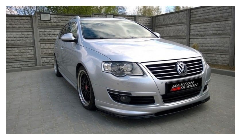 Splitter Volkswagen Passat B6 R-Line przód Gloss Black