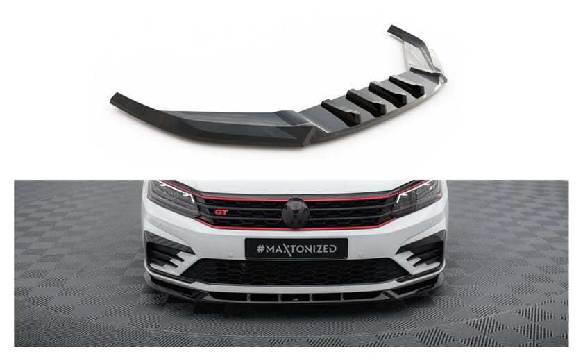 Splitter Volkswagen Passat B8 Facelift GT USA przód v.1