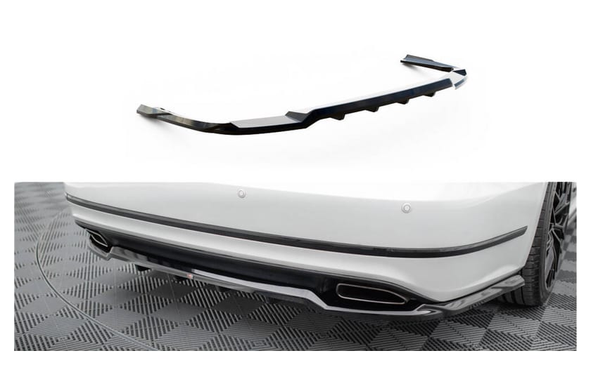 Splitter Volkswagen Passat B8 Facelift GT USA Tył Środkowy z Dyfuzorem