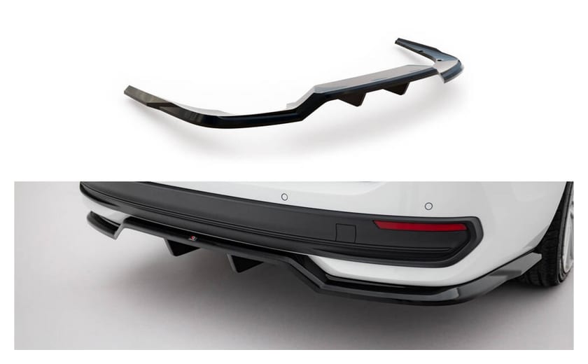Splitter Volkswagen Passat B9 Tył Środkowy z Dyfuzorem