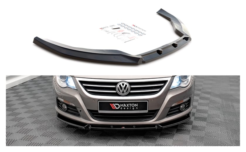 Splitter Volkswagen Passat CC przód v.3 Gloss Black