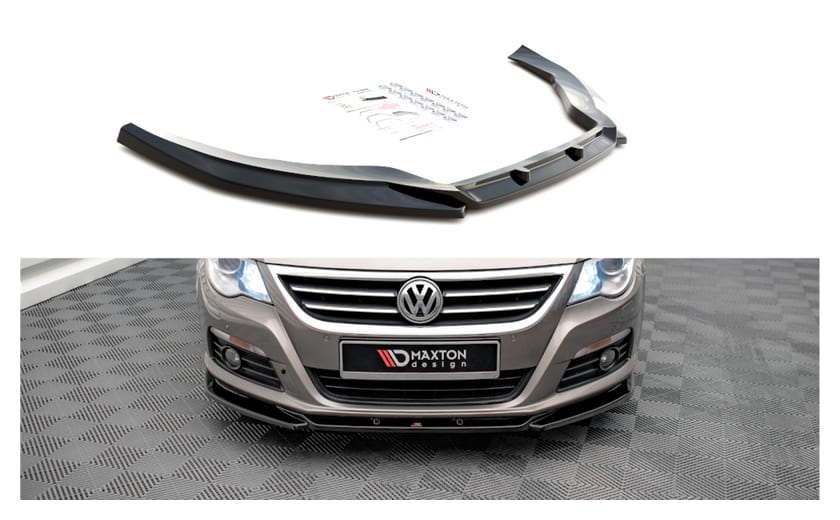Splitter Volkswagen Passat CC przód v.4 Gloss Black