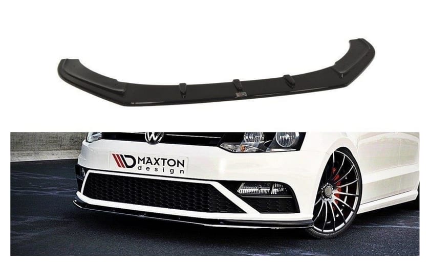 Splitter Volkswagen Polo V Facelift GTI przód v.1 Gloss Black