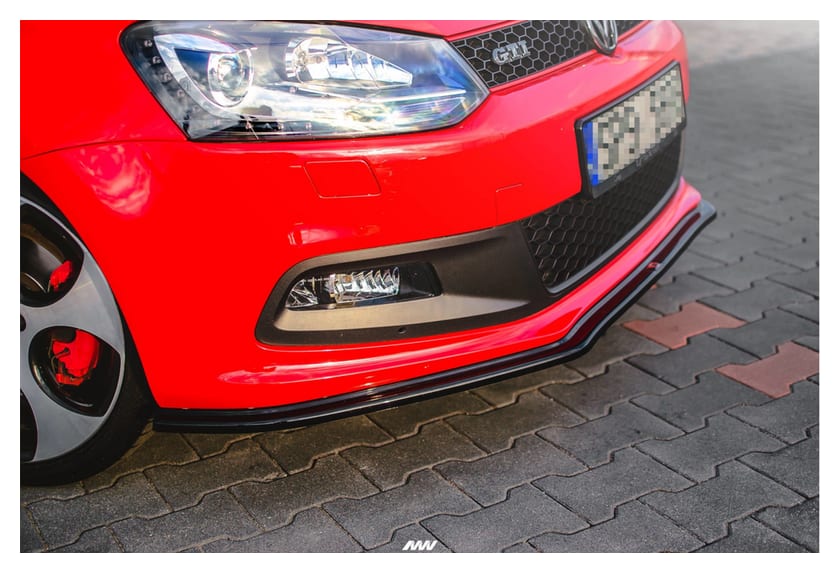 Splitter Volkswagen Polo V GTI przód v.2 Gloss Black