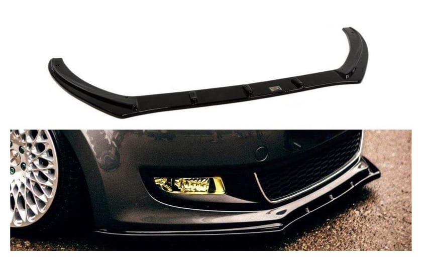 Splitter Volkswagen Polo V przód Gloss Black