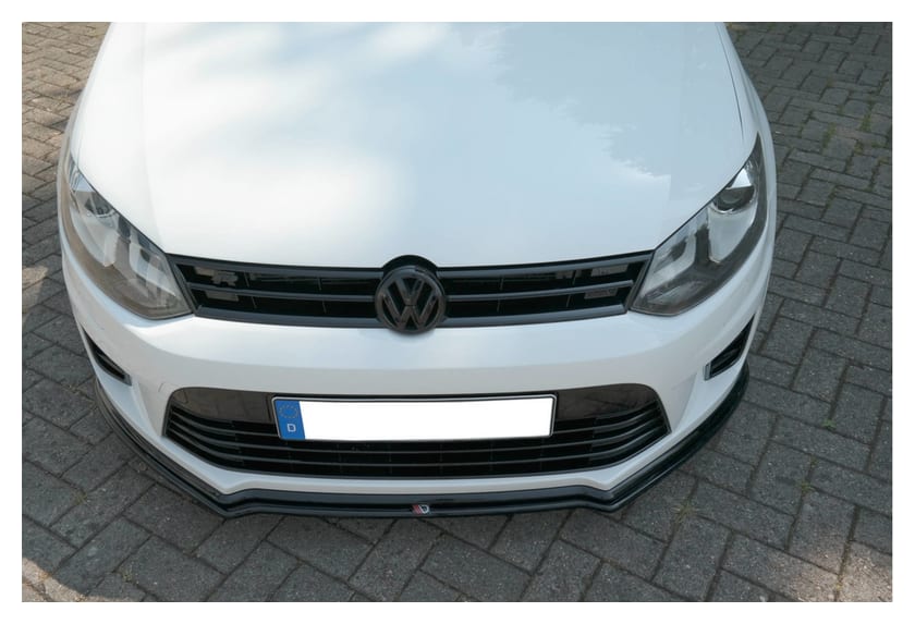 Splitter Volkswagen Polo V R WRC przód Gloss Black
