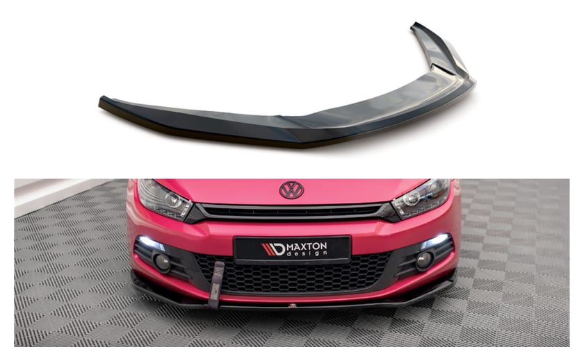 Splitter Volkswagen Scirocco III przód v.2 Gloss Black