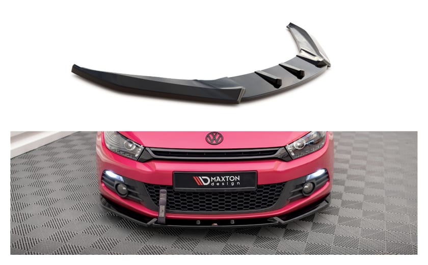 Splitter Volkswagen Scirocco III przód v.3 Gloss Black