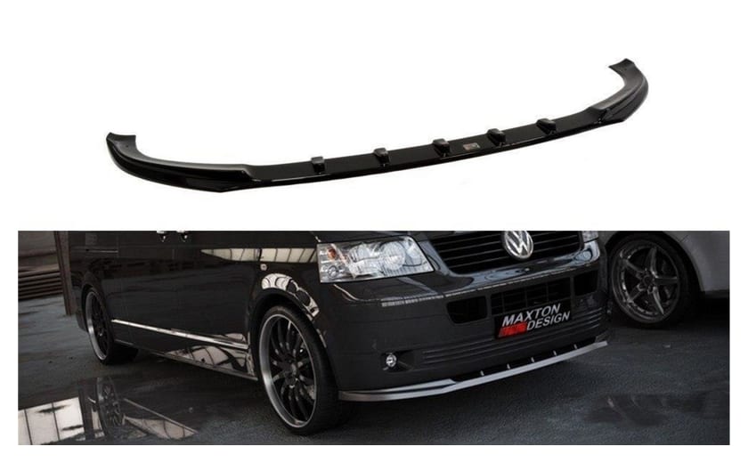Splitter Volkswagen T5 przód Gloss Black