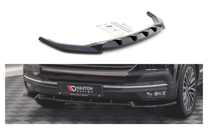 Splitter Volkswagen T6 Facelift przód v.1 Gloss Black