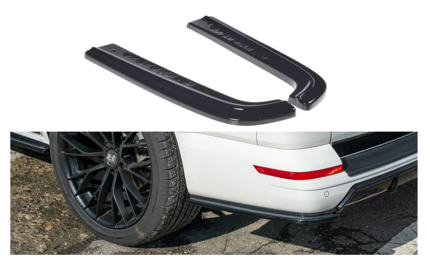 Splitter Volkswagen T6 Tył Boczne Gloss Black