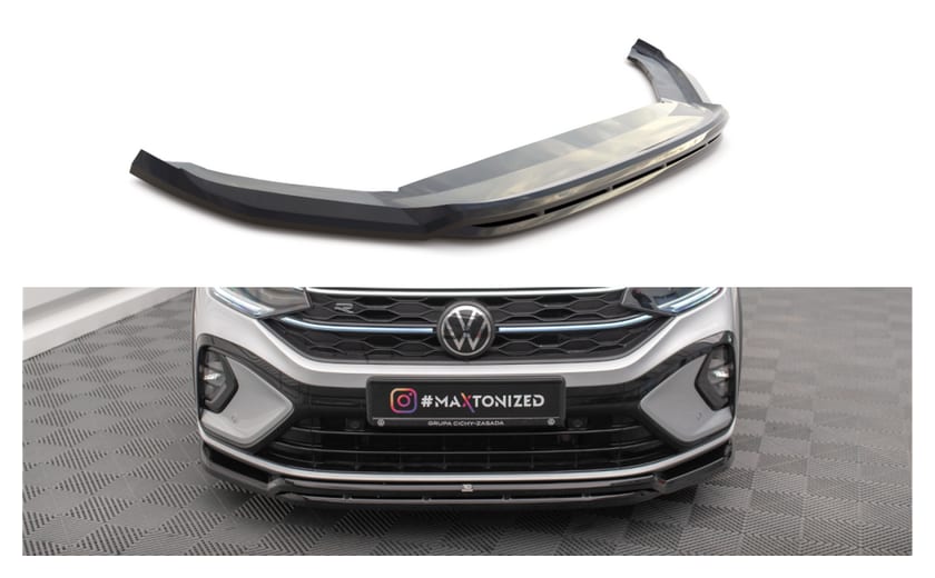 Splitter Volkswagen Taigo R-Line przód Gloss Black
