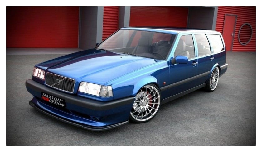Splitter Volvo 850 R przód Gloss Black