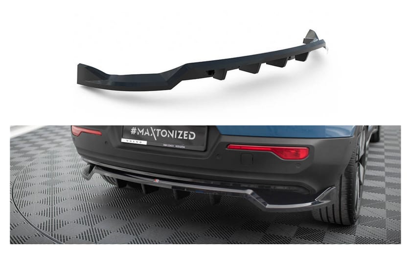 Splitter Volvo C40 I Tył Środkowy z Dyfuzorem