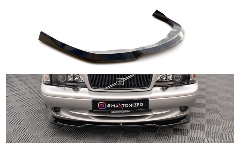 Splitter Volvo C70 I przód v.2 Gloss Black