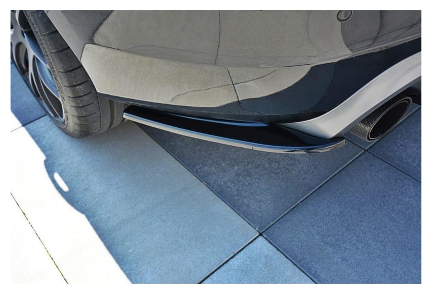 Splitter Volvo V60 Polestar Facelift Tył Boczne Gloss Black