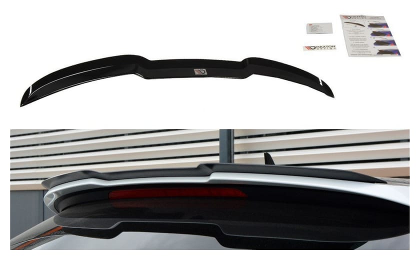 Spoiler Audi A6 C7 S-Line Avant Dachowy Gloss Black