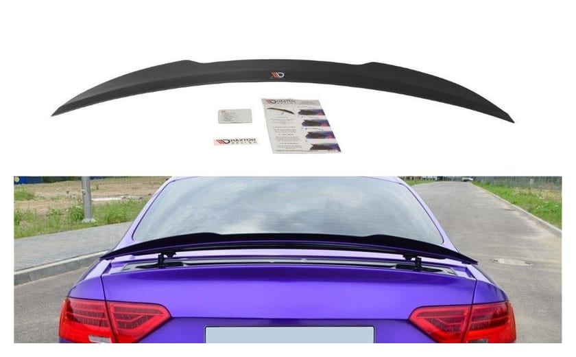 Spoiler Audi RS5 8T Facelift Tył Gloss Black