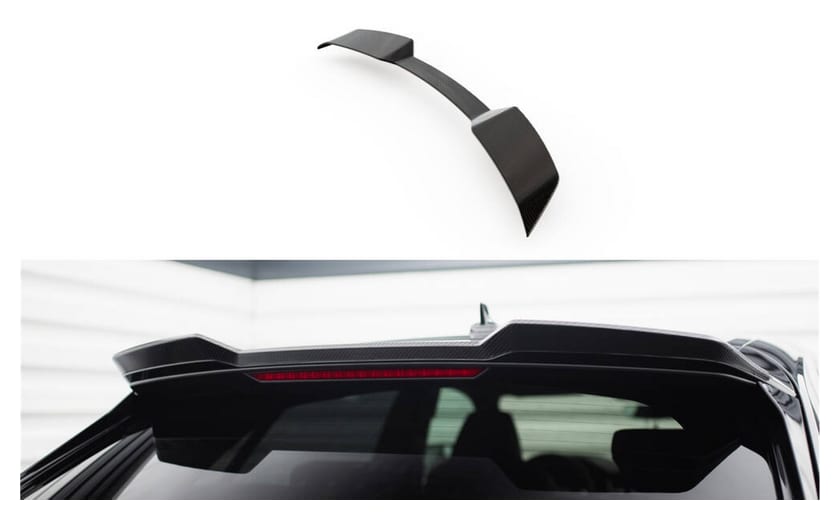 Spoiler Audi RSQ8 4M Tylna klapa góra Carbon