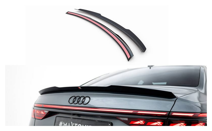 Spoiler Audi S8 A8 S-Line D5 Facelift Tył