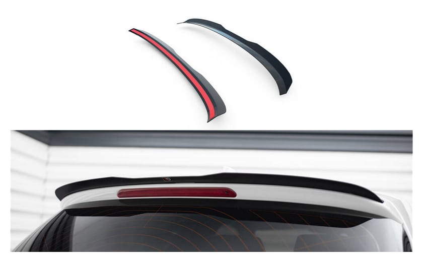 Spoiler BMW 1 F20 M-Pack Cap v.1 Gloss Black