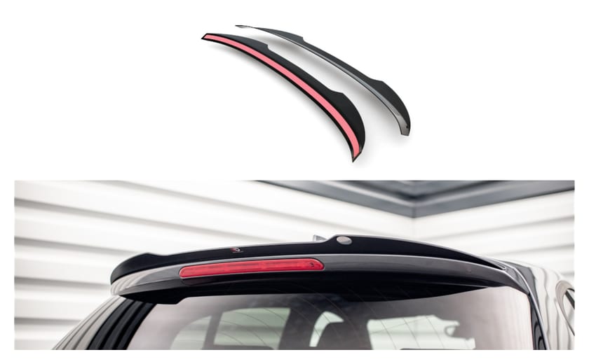 Spoiler BMW 1 F20 M-Pack Cap v.2 Gloss Black