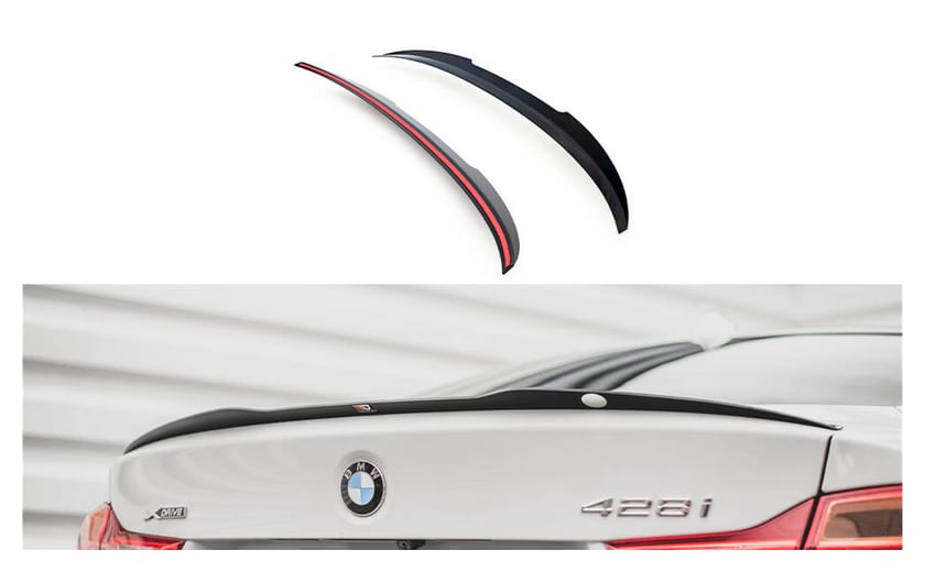 Spoiler BMW 4 F32 Bagażnikowy Gloss Black