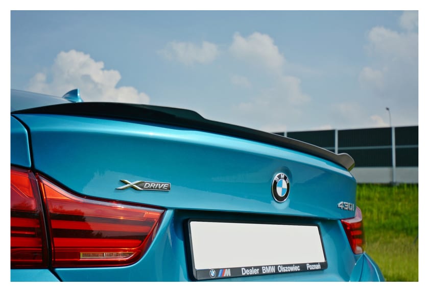 Spoiler BMW 4 F36 Bagażnikowy Gloss Black