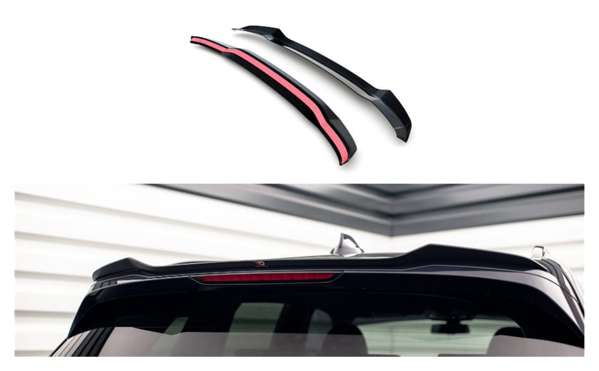 Spoiler BMW X3 G01 M-Pack Dachowy Gloss Black